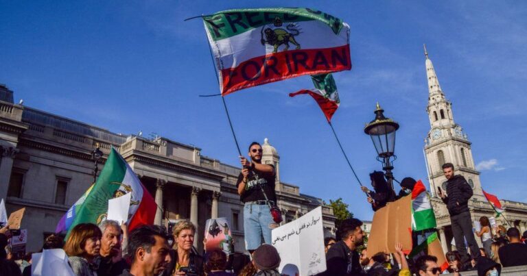 Londonda İran əleyhinə yürüş keçirilir – VİDEO