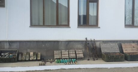 Xocavənddə silah-sursat tapıldı