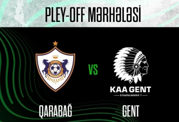 “Qarabağ”ın “Gent”lə keçirəcəyi oyunların başlama saatı bəlli oldu