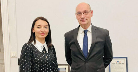 Leyla Abdullayeva Fransa XİN-in departament direktoru ilə görüşdü