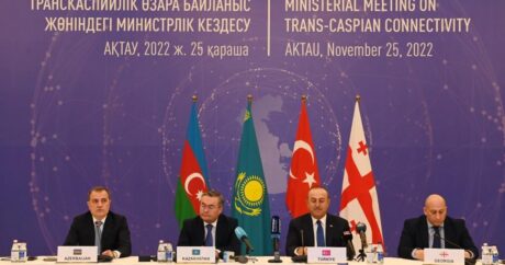 Azərbaycan, Qazaxıstan və Türkiyə nazirlərinin üçtərəfli görüşü oldu