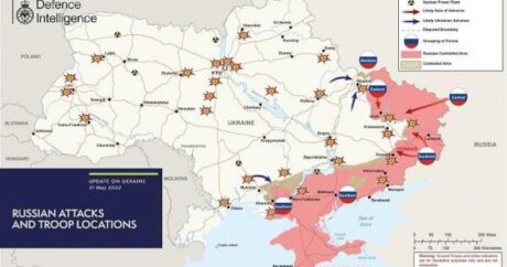 Ukrayna 4,5 min kv.km ərazini azad etdi