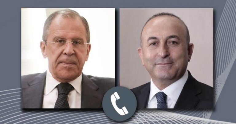 Çavuşoğlu və Lavrov arasında telefon danışığı oldu