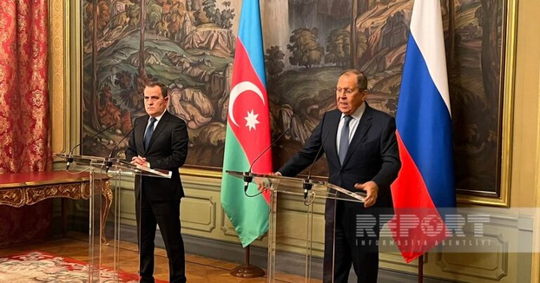 Lavrov: “Azərbaycanın təklifləri sülh müqaviləsi üçün əsas yaratmağa kömək edəcək”