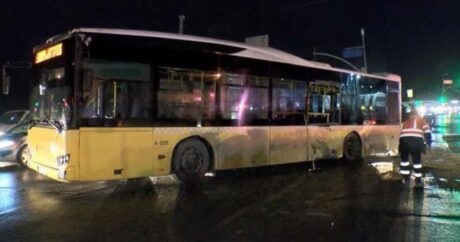 İstanbulda avtobusla mikroavtobus toqquşdu 14 nəfər yaralandı – FOTO