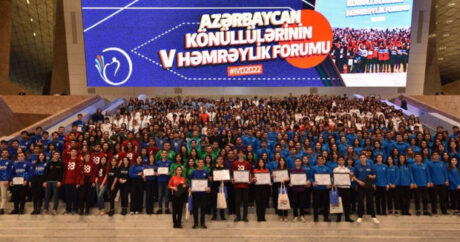Azərbaycan Könüllülərinin V Həmrəylik Forumu keçirildi – FOTO