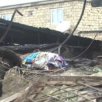 İki uşağın yanaraq öldüyü evdən görüntülər – VİDEO