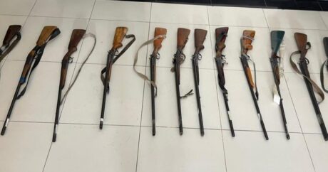 Cəlilabad sakinlərindən 12 odlu silah götürüldü