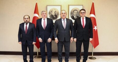 Çavuşoğlu Suriya müxalifətinin liderlərini qəbul etdi