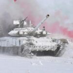 Azərbaycan Ordusunun tankları Türkiyədə keçirilən təlimlərdə manevrlər etdi