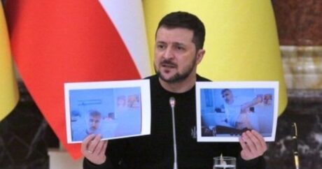 Zelenski: “Gürcüstan hakimiyyəti Saakaşvilini açıq şəkildə öldürür”