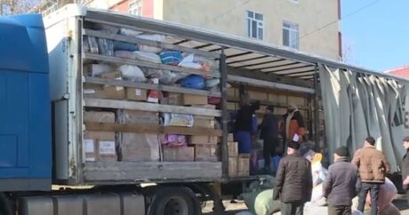Bölgələrdən Türkiyəyə yardım davam edir – VİDEO