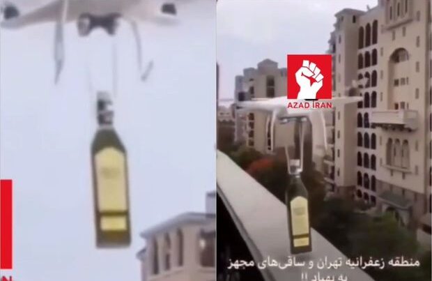 İranda dronların köməyi ilə spirtli içki alveri – VİDEO