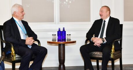 Prezident Münxendə “Leonardo” şirkətinin baş icraçı direktoru ilə görüşdü – FOTO