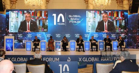 X Qlobal Bakı Forumu: Səhiyyə ilə bağlı panel iclası keçirilib – YENİLƏNDİ/FOTOLAR
