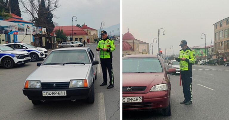 Qaydaları pozan sürücülər barəsində protokol tərtib olundu