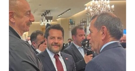 İlham Əliyev “Qalatasaray”ın prezidenti ilə görüşdü