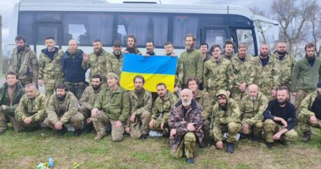 130 ukraynalı əsirlikdən xilas edildi