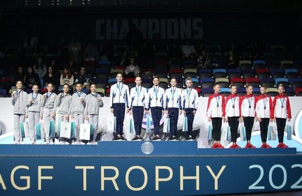 Gimnastlarımız “AGF Trophy” turnirində qızıl və gümüş medal qazandılar