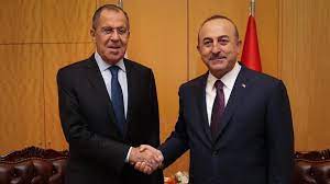 Ankarada Mövlud Çavuşoğlu ilə Sergey Lavrov arasında görüş başladı