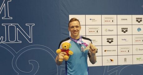 Azərbaycan para-üzgüçüsü dünya seriyasında gümüş medal qazandı
