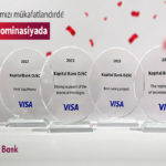 “Kapital Bank” “Visa”nın 4 mükafatına layiq görüldü
