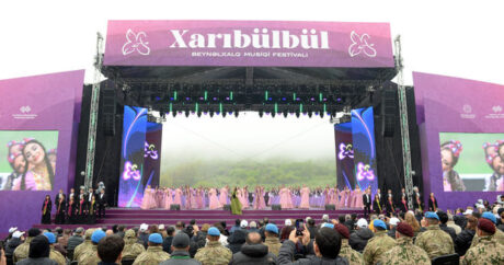 Şuşada “Xarıbülbül” Beynəlxalq Musiqi Festivalının qala-konserti oldu – FOTO