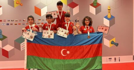 Azərbaycan məktəbliləri Avropa çempionatında beş medal qazandılar