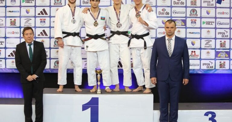Azərbaycan cüdo üzrə Avropa Kubokunda medal əyarına görə 2-ci yeri tutdu