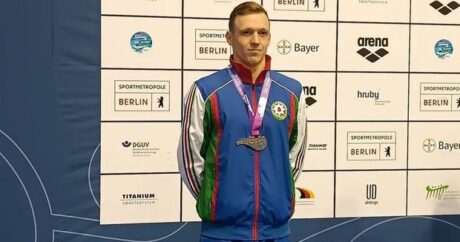 Üçqat paralimpiya çempionu Almaniyada növbəti medalı qazandı