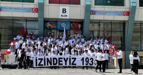 Bakı Atatürk Liseyində bayram tədbiri keçirildi – FOTO/VİDEO