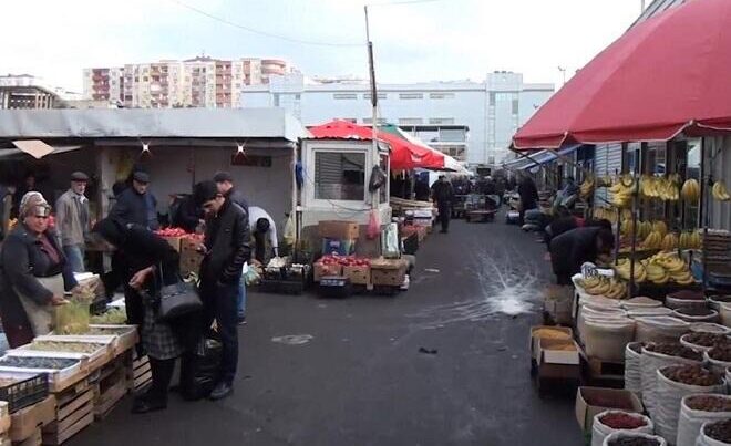 8-ci kilometr bazarındakı yanğın söndürüldü – VİDEO – YENİLƏNDİ