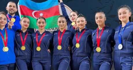 Azərbaycan gimnastları Misirdə üç qızıl medal qazandılar