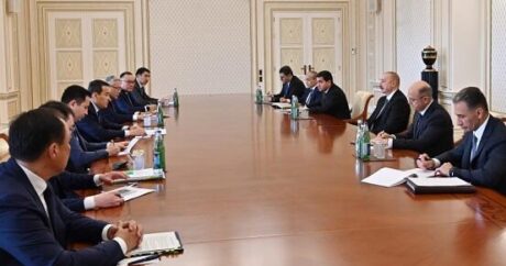 Prezident Qazaxıstanın baş nazirini qəbul etdi