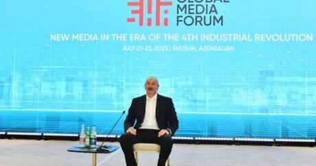 İlham Əliyev Şuşa Qlobal Media Forumunda çıxış edir – CANLI YAYIM