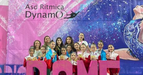 Azərbaycan gimnastları İtaliyada qızıl medallar qazandı