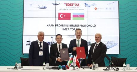 Azərbaycanla Türkiyə arasında müdafiə sənayesi ilə bağlı protokol imzalandı
