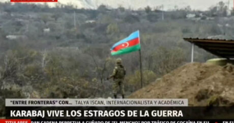 Meksikanın nüfuzlu televiziya kanalında Şuşadan reportaj efirə gedir – FOTO