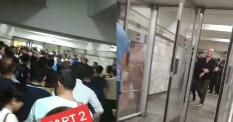 Bakı metrosundakı insidentə görə iki nəfər həbs edildi – VİDEO