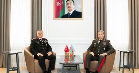 Eyvazov türkiyəli generalla görüşdü
