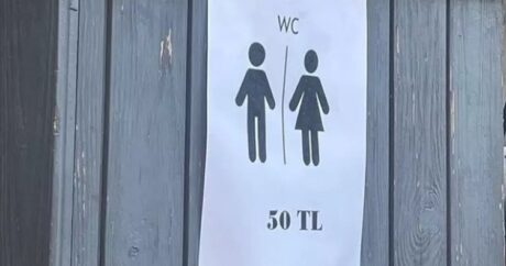 Turist zonasında tualet qiyməti 50-yə çıxdı