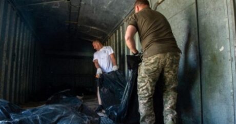 Ukraynanın 44 hərbçisinin cəsədi qaytarıldı