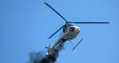 Rusiya FTX-yə məxsus helikopter qəzaya uğradı – VİDEO