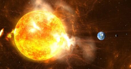Günəşdə 20 Yer ölçüsündə planeti uda biləcək partlayış oldu