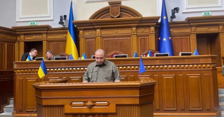 Ukraynanın yeni müdafiə naziri təyin olundu