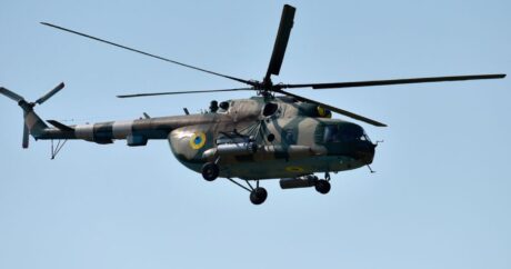 Rusiya qırıcıları Ukrayna helikopterini VURDU