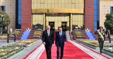 Azərbaycan Prezidenti İlham Əliyevin Tacikistana səfəri başa çatdı – FOTO