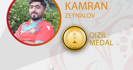 Azərbaycan para-atleti dünya çempionatında qızıl medal qazandı