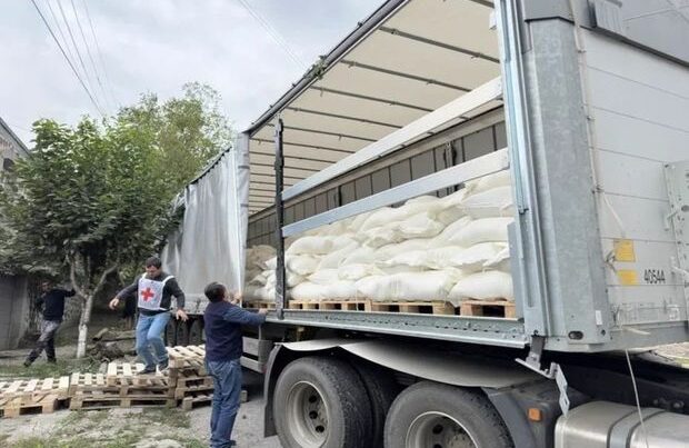 BQXK karvanı ilə 70 ton humanitar yük Laçın yolu vasitəsilə keçdi