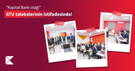 ​Azərbaycan Texnologiya Universitetində “Kapital Bank otağı” istifadəyə verildi